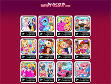 Tablet Screenshot of minidressup.com